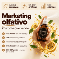 Fragancia Ambiente SHALEM — Marketing Olfativo - SHALEM - Fragancia para espacios