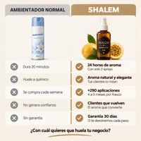 Fragancia Ambiente SHALEM — Marketing Olfativo - SHALEM - Fragancia para espacios